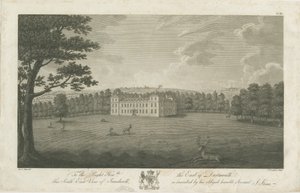 Parque Sandwell - Salón: grabado, s.f. [1762-1798] de Stebbing Shaw