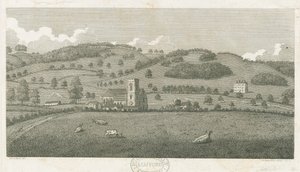 Wolseley - Iglesia de Colwich y Casa Oakedge de Stebbing Shaw
