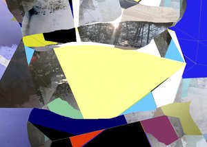 Collage abstracto de la luz del sol de Stefan Fransson