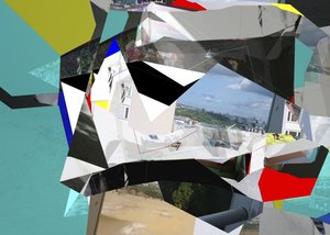 Geometría urbana abstracta de Stefan Fransson