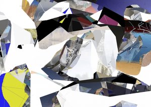 Abstracto geométrico fragmentado de Stefan Fransson