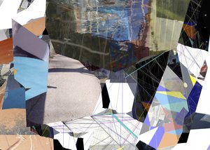 Abstracción urbana fragmentada