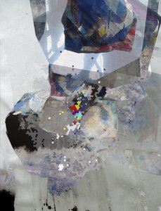 Collage abstracto moderno de Stefan Fransson