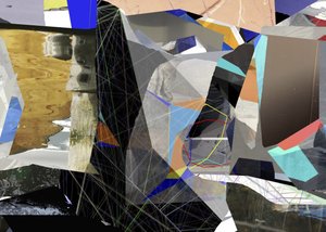 Collage geométrico moderno