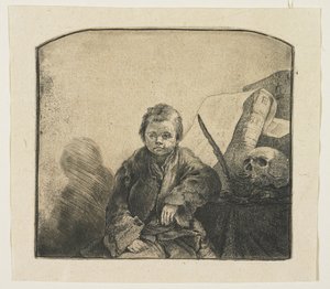 El pequeño filósofo de Stefan Juliusz Norblin de la Gourdaine