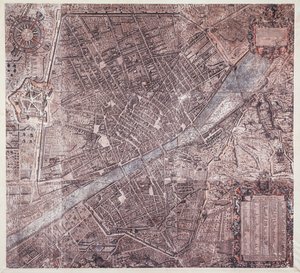 Mapa de Florencia de Stefano Buonsignori