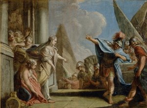 Alegoría de la conquista de Taurida, c. 1785