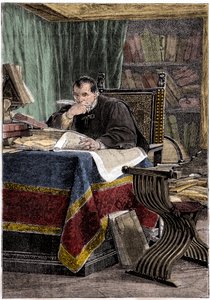 Retrato de Niccolo Machiavelli (1469-1527) (grabado)