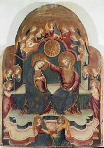 La coronación de la Virgen de Stefano Veneziano