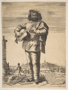 Carlo Cantu llamado Buffetto de Stefano della Bella, Jean Couvay
