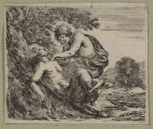 Apolo y Marsias, 1644 de Stefano della Bella