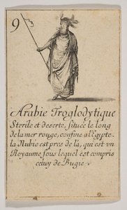 Arabia Troglodítica, 1644 de Stefano della Bella