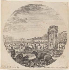Campo Vaccino de Stefano della Bella