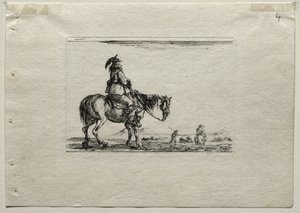 Caprichos: Jinete Montado de Stefano della Bella