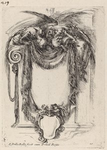 Cartucho suspendido de cadáveres, 1647 de Stefano della Bella
