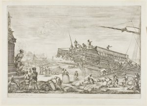 Cambio de una galera de la Orden de San Esteban