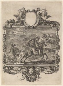 Clovis y Clotilda, c. 1657 de Stefano della Bella