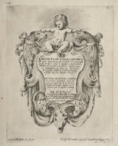 Colección de Varios Caprichos y Nuevos Diseños de Cartuchos y Ornamentos de Stefano della Bella