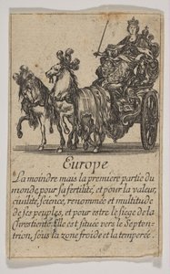 Europa, 1644 de Stefano della Bella