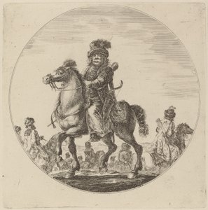 Caballero húngaro de Stefano della Bella