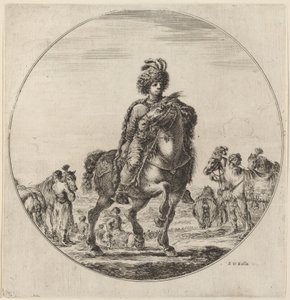 Caballero húngaro de Stefano della Bella