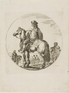 Jinete húngaro de Stefano della Bella