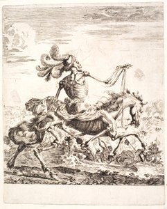 La Muerte en un campo de batalla de Stefano della Bella