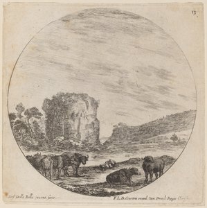 Paisaje con Ruinas Antiguas