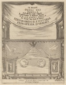 Le Nozze degli Dei: Portada, 1637