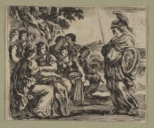 Las nueve musas, 1644 de Stefano della Bella