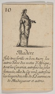 Madere, 1644 de Stefano della Bella