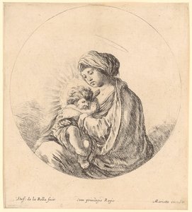María con el Niño