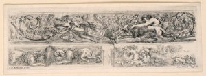 Ornamenti di fregi e fogliami de Stefano della Bella