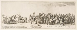 Parte de la entrada de la Legación Polaca L y M, 1633