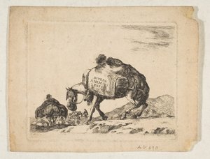 Placa 1: un caballo de carga, de 