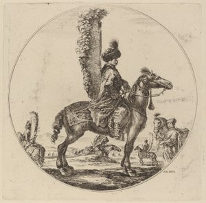 Húsar polaco de Stefano della Bella
