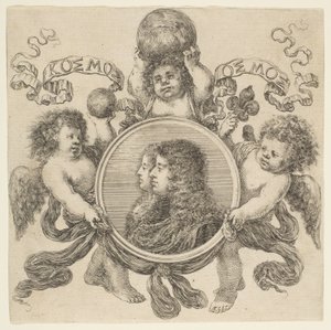 Retrato de Cosimo de Medici y Marguerite Louise d