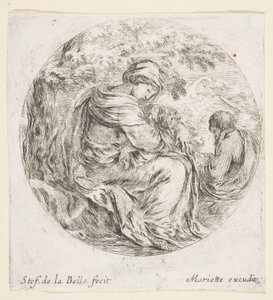 Descanso en la huida a Egipto, ca. 1641