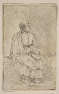 Eclesiástico sentado, ca. 1662