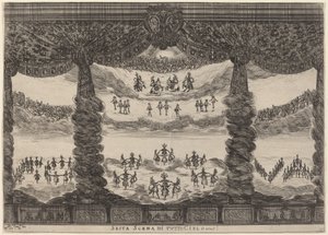 Sesta Scena di Tutto Cielo, 1637 de Stefano della Bella