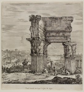 Templo de Concordia y el Foro Romano