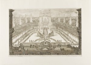 La asamblea inaugural del ballet ecuestre de Stefano della Bella