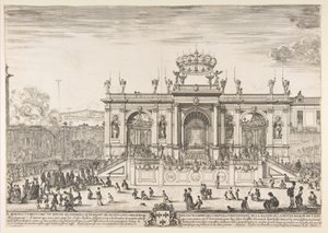 La procesión del Santísimo Sacramento de Stefano della Bella