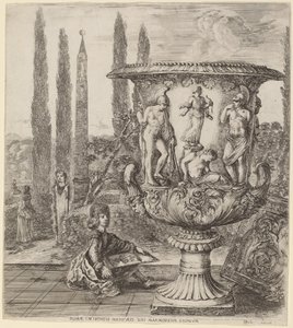 El Jarrón de los Medici de Stefano della Bella