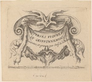 Página de título para Diverses figures et griffonnements