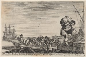 Página de Título para "Vistas de los Puertos del Mar" de Stefano della Bella