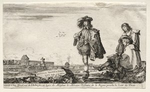 Varias Figuras y Paisajes: Página de Título - Tres Figuras