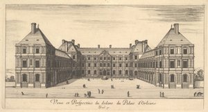 Vista y Perspectiva del interior del Palais d