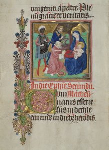 Adoración de los Magos, 1450-1500 de Stephan Lochner