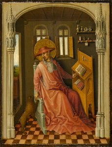 San Jerónimo en su Estudio de Stephan Lochner